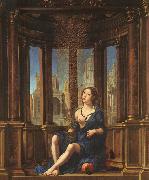 Jan Gossaert Mabuse Danae oil